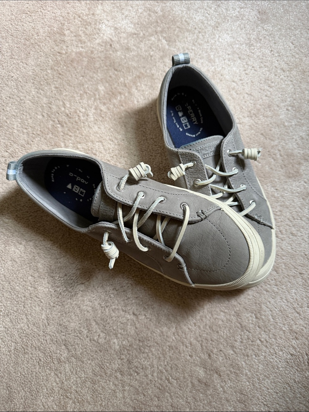 Casual Women’s Gray Canvas Sperry’s